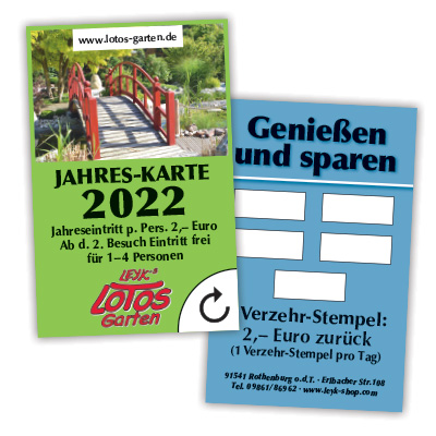 Saison-Karten 2022